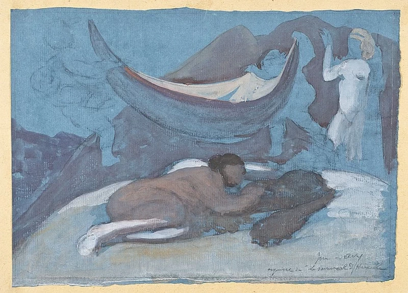 Schizzo per Il sonno di Ercole